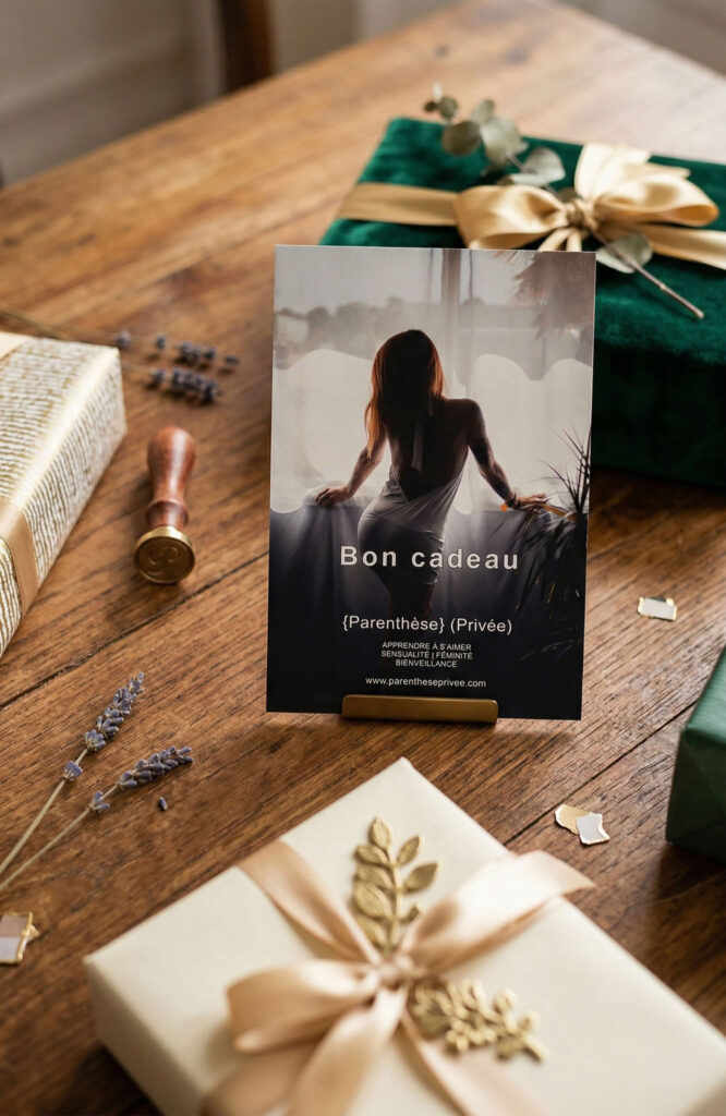 Achat en ligne d’un bon cadeau séance boudoir au Mans